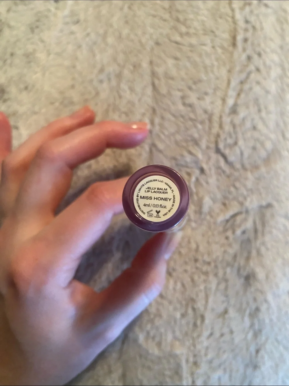 NIB Lights Lacquer Miss Honey Lip Gloss